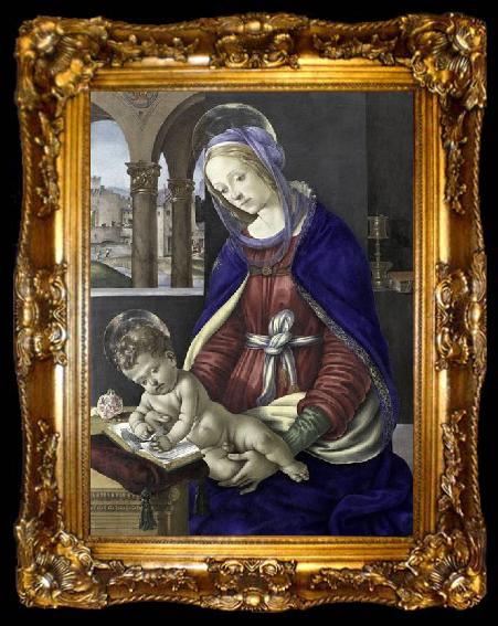 framed  Filippino Lippi Madonna and Child, ta009-2